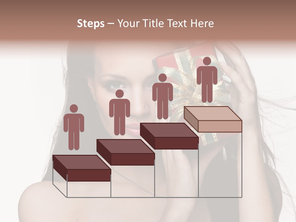 Surprise Gift Cold PowerPoint Template