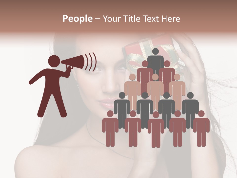 Surprise Gift Cold PowerPoint Template