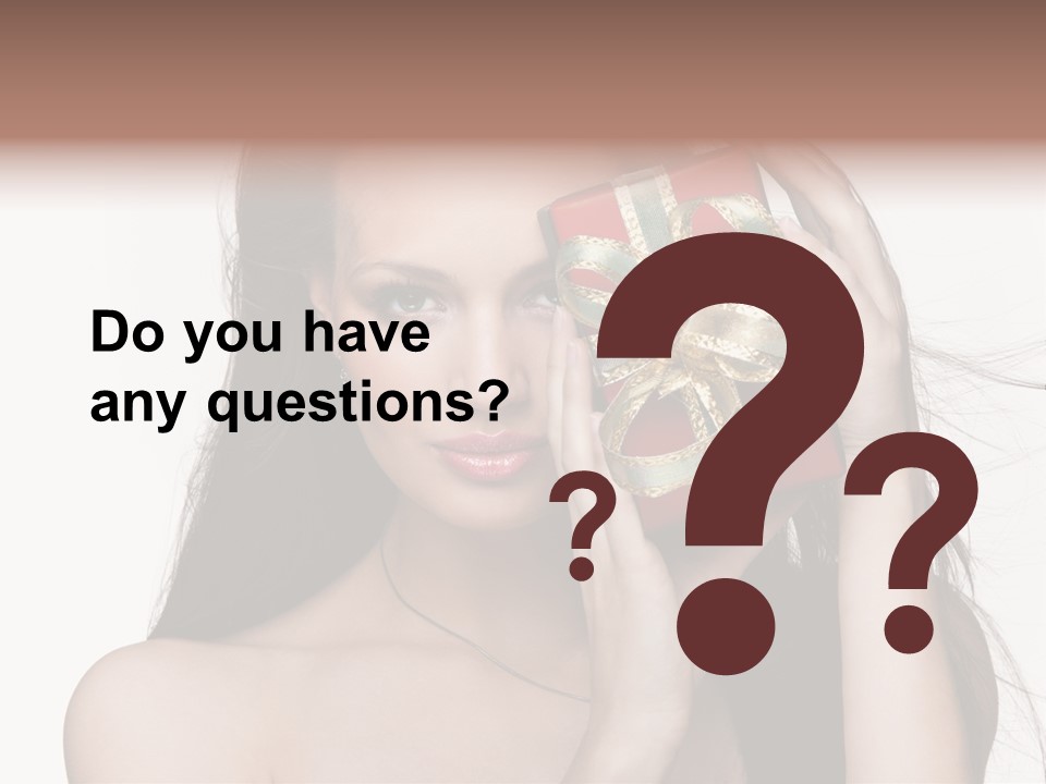 Surprise Gift Cold PowerPoint Template