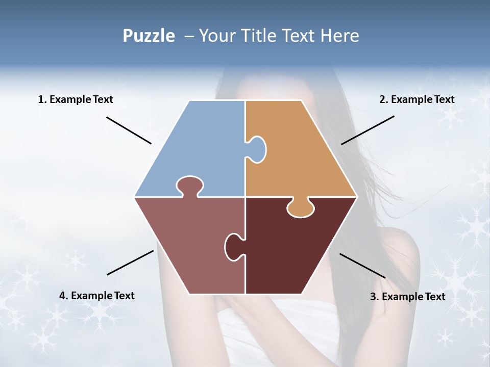 Laugh Woman New PowerPoint Template