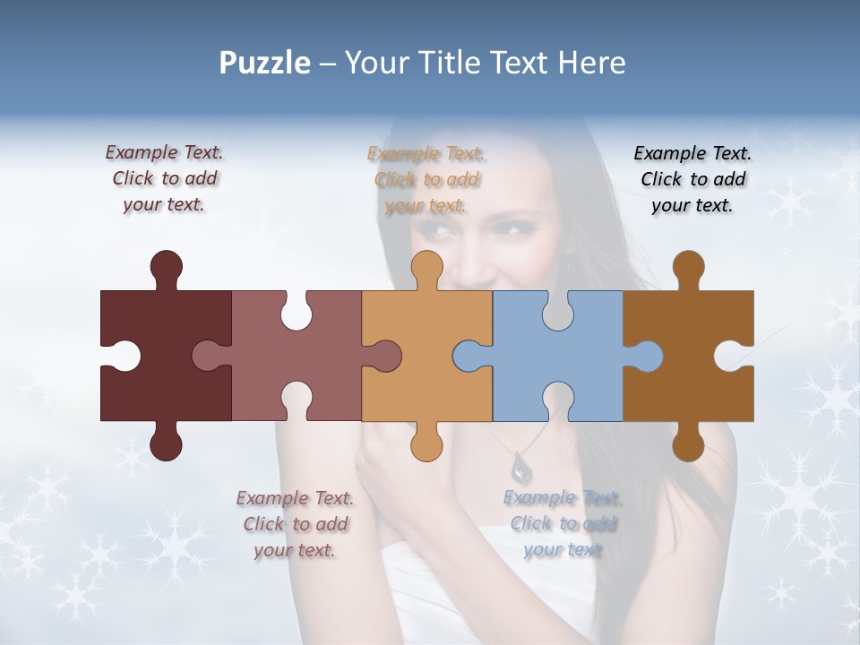 Laugh Woman New PowerPoint Template