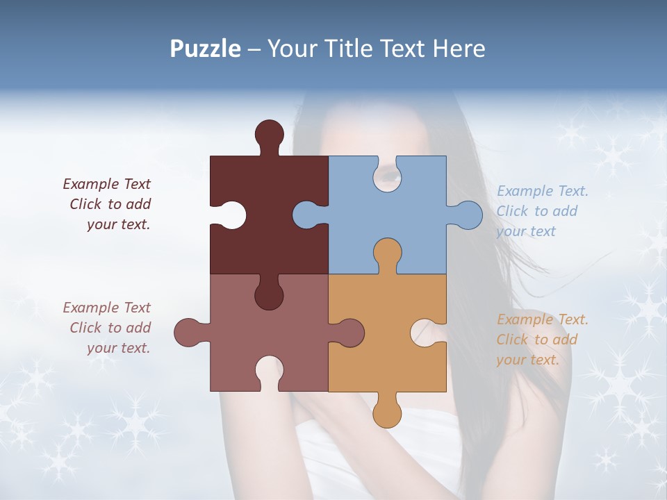 Laugh Woman New PowerPoint Template