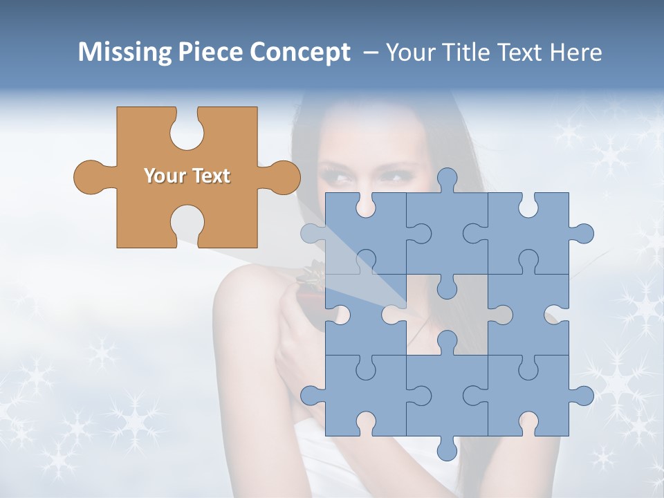 Laugh Woman New PowerPoint Template