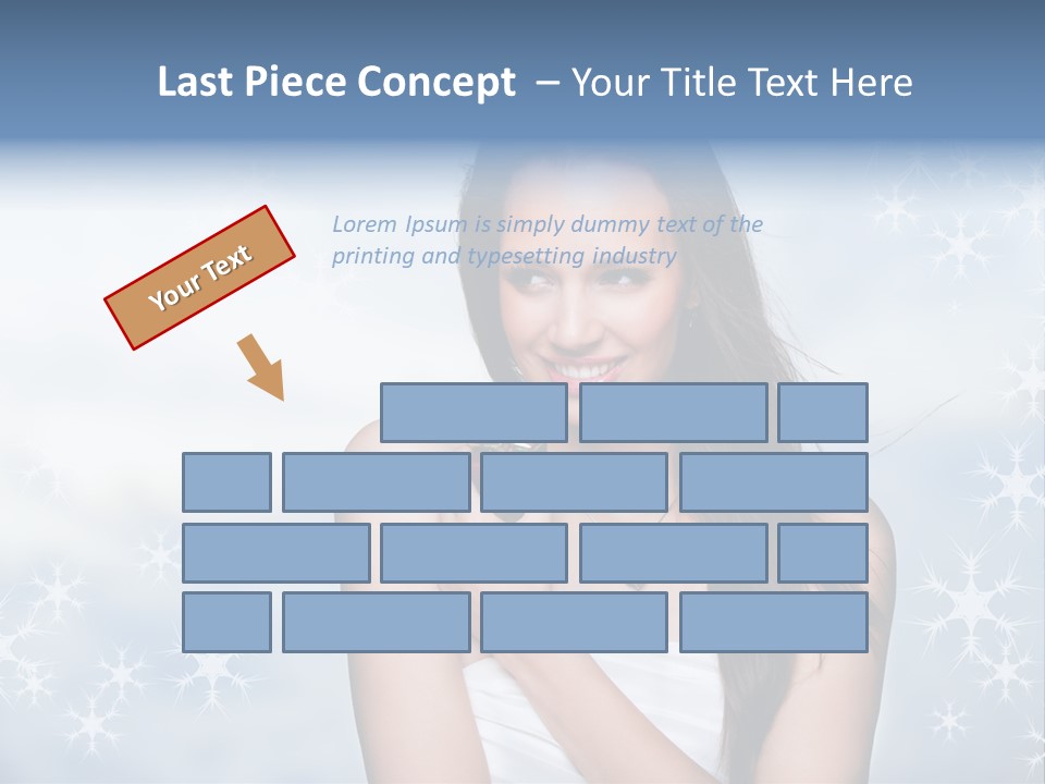 Laugh Woman New PowerPoint Template