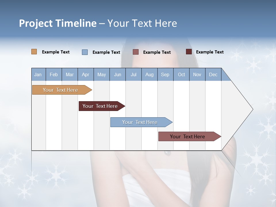 Laugh Woman New PowerPoint Template