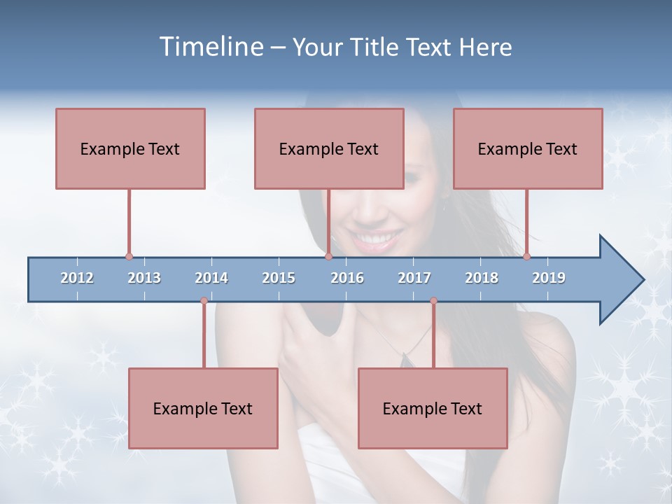 Laugh Woman New PowerPoint Template