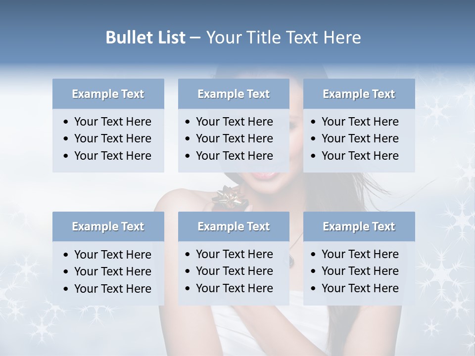 Laugh Woman New PowerPoint Template