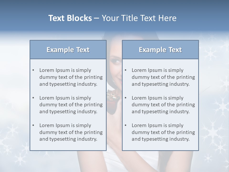 Laugh Woman New PowerPoint Template