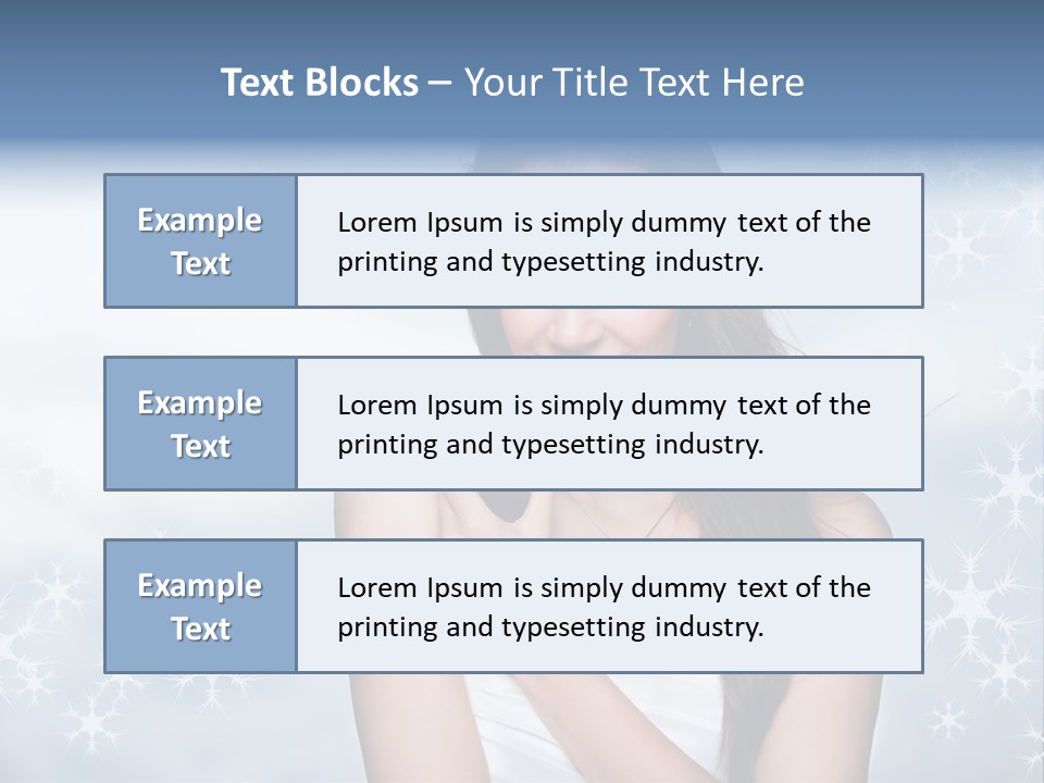 Laugh Woman New PowerPoint Template