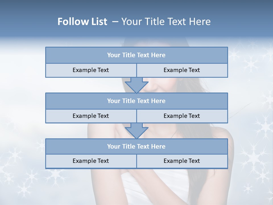 Laugh Woman New PowerPoint Template