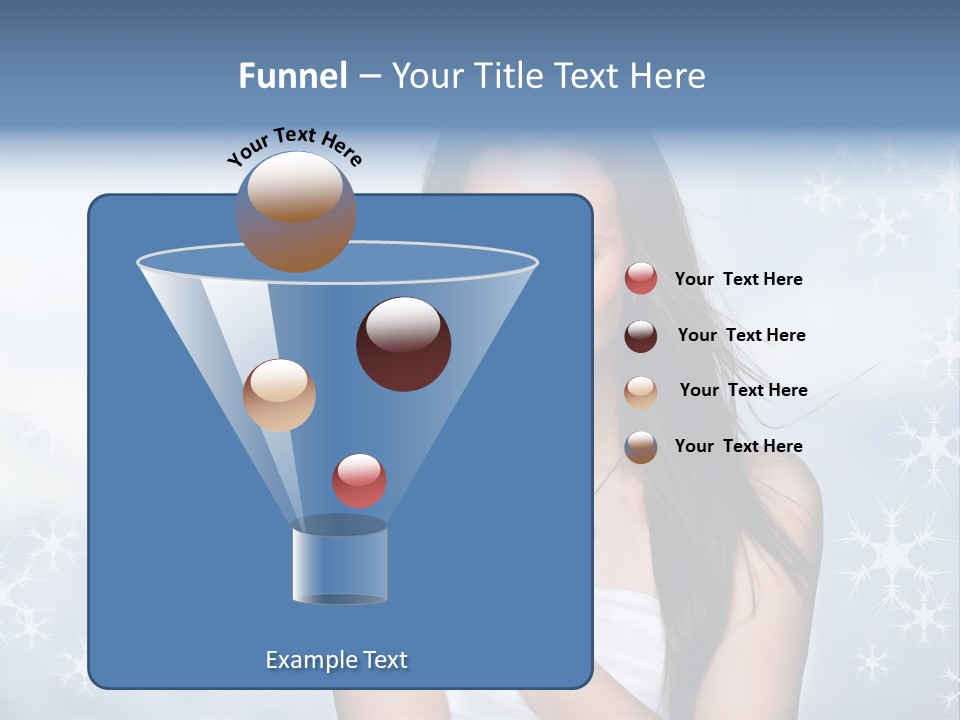 Laugh Woman New PowerPoint Template