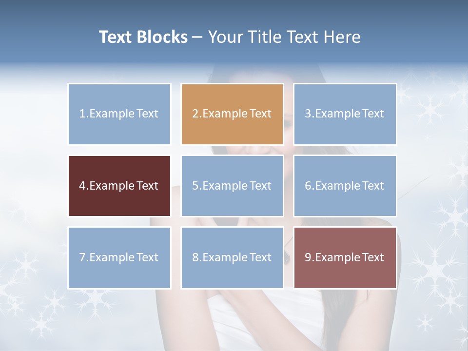 Laugh Woman New PowerPoint Template