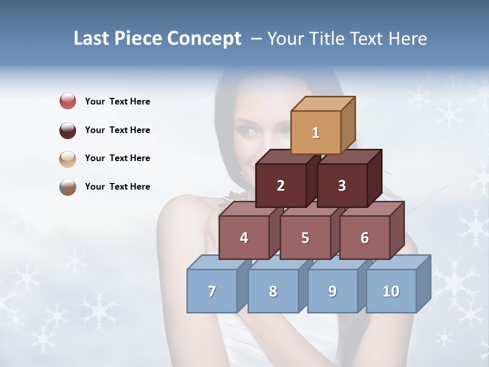 Laugh Woman New PowerPoint Template