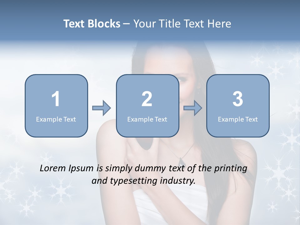 Laugh Woman New PowerPoint Template