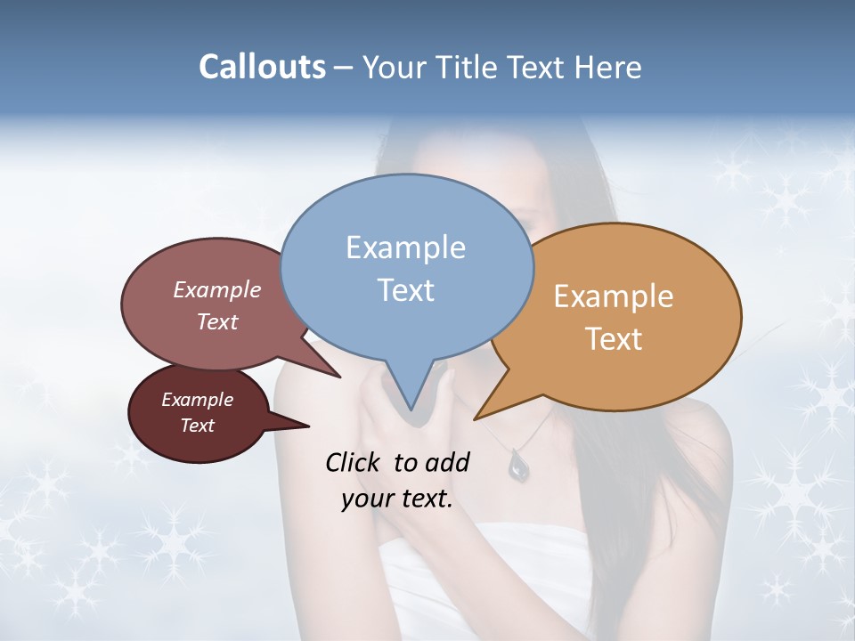 Laugh Woman New PowerPoint Template