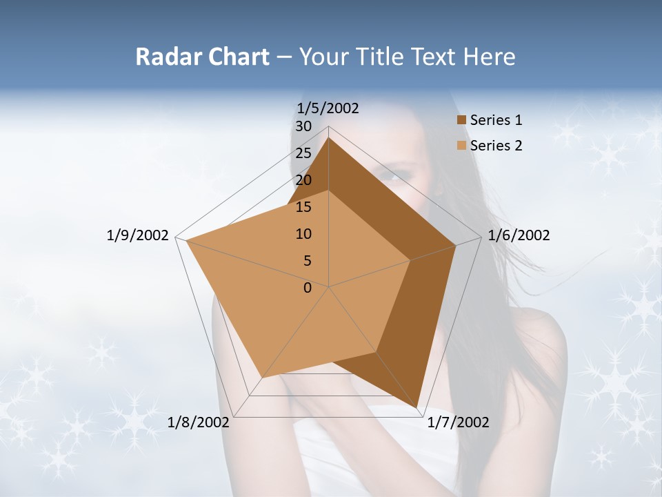 Laugh Woman New PowerPoint Template