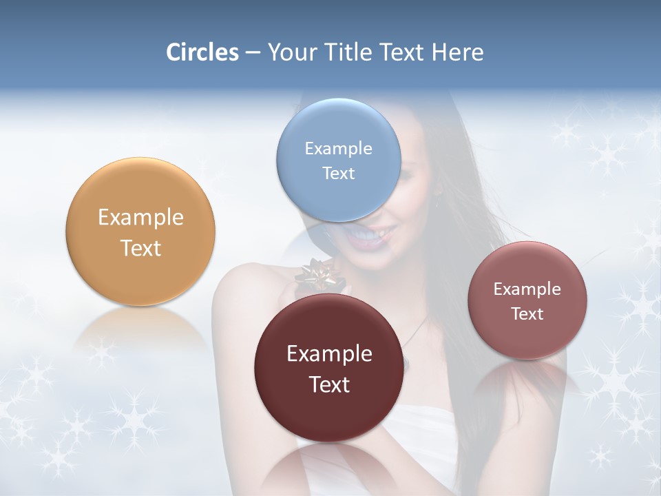 Laugh Woman New PowerPoint Template