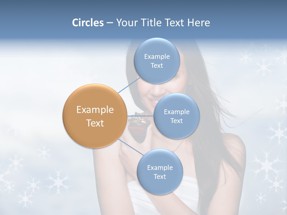 Laugh Woman New PowerPoint Template