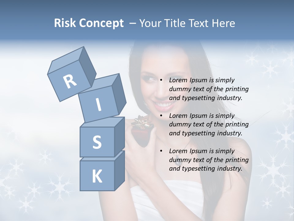 Laugh Woman New PowerPoint Template