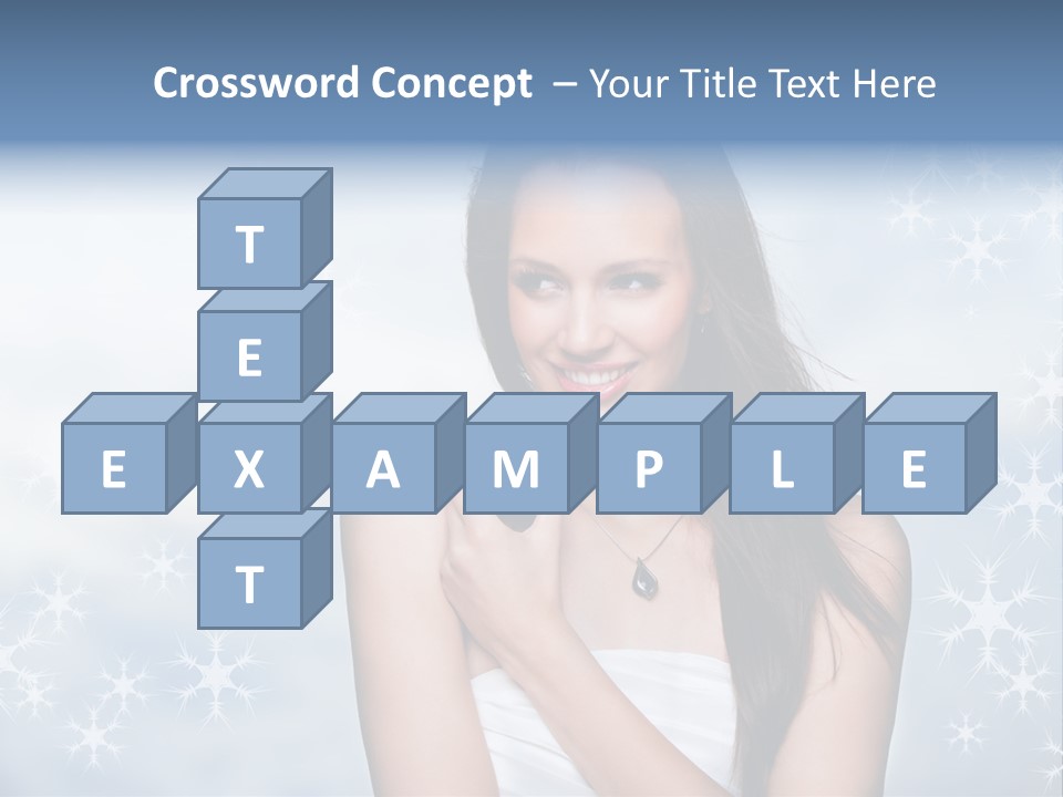 Laugh Woman New PowerPoint Template