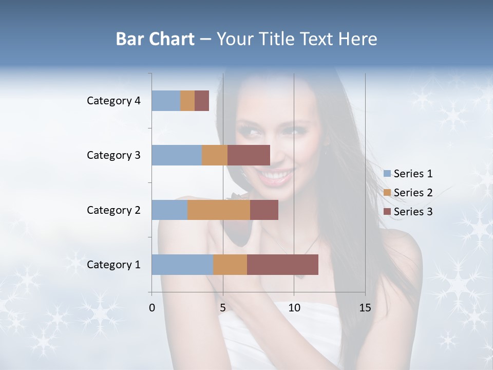 Laugh Woman New PowerPoint Template