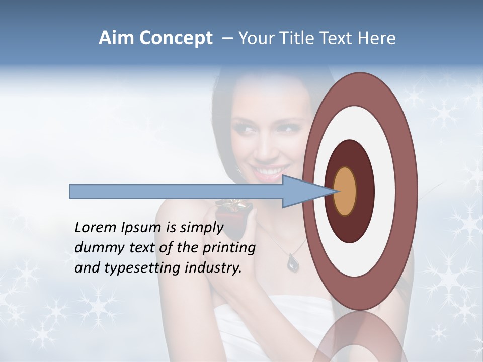 Laugh Woman New PowerPoint Template