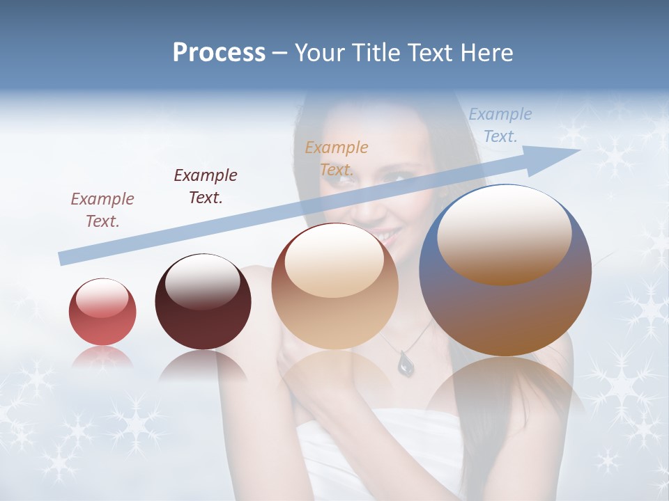 Laugh Woman New PowerPoint Template