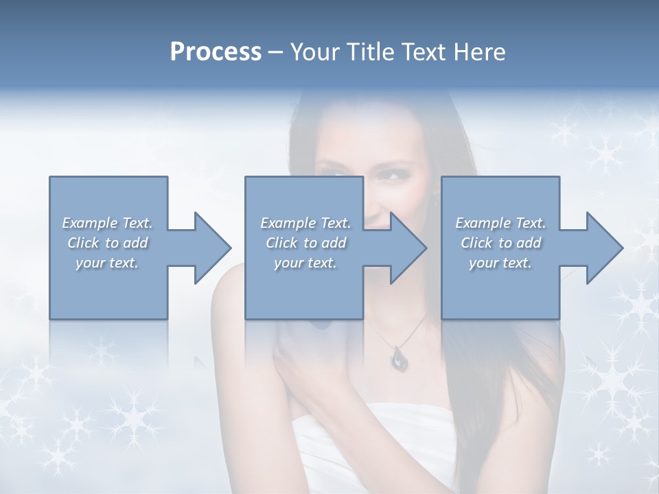 Laugh Woman New PowerPoint Template