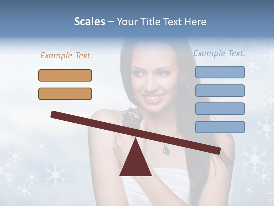 Laugh Woman New PowerPoint Template