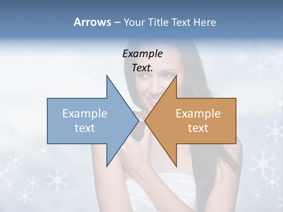 Laugh Woman New PowerPoint Template