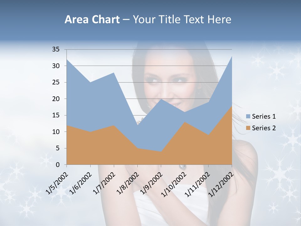 Laugh Woman New PowerPoint Template