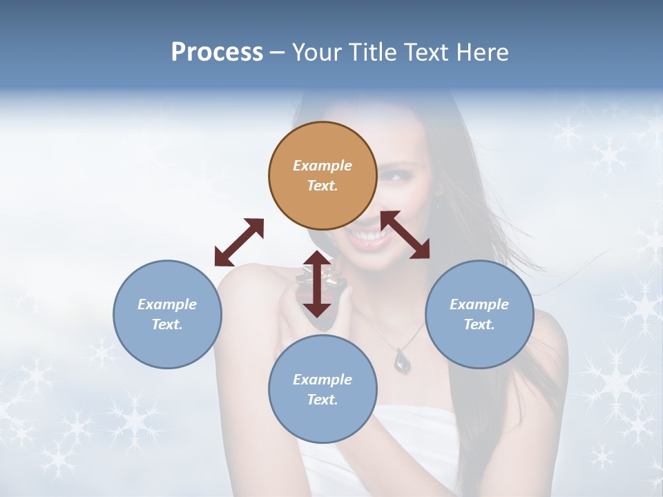 Laugh Woman New PowerPoint Template