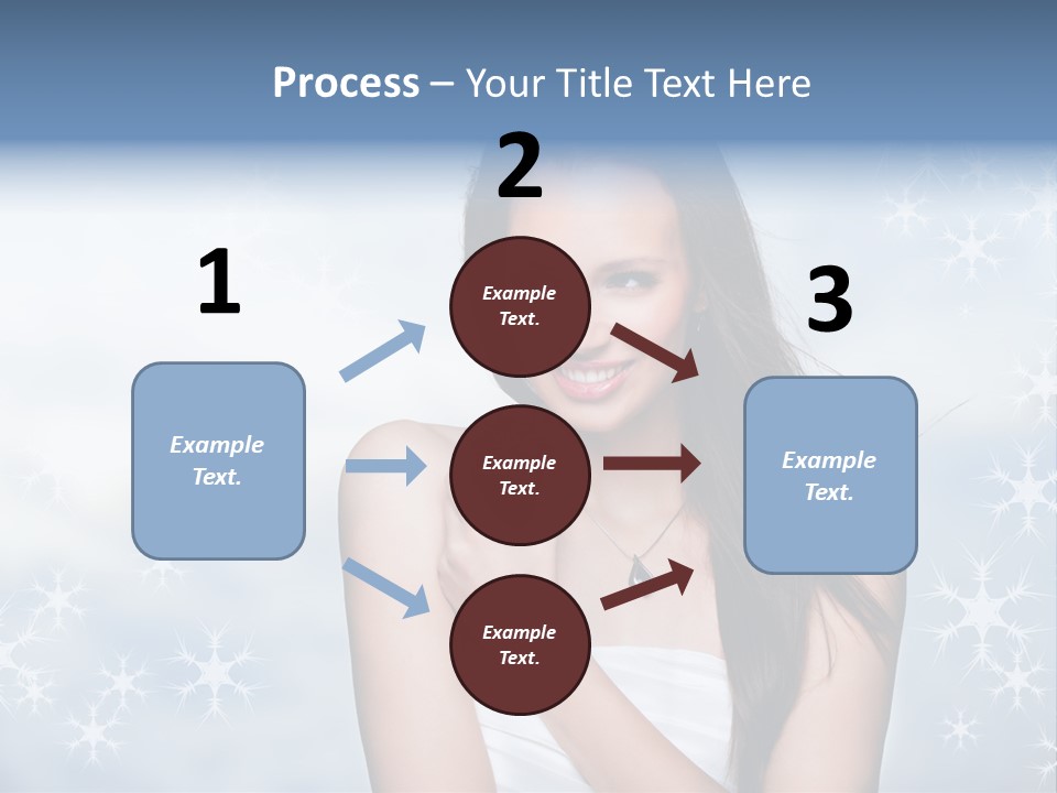 Laugh Woman New PowerPoint Template