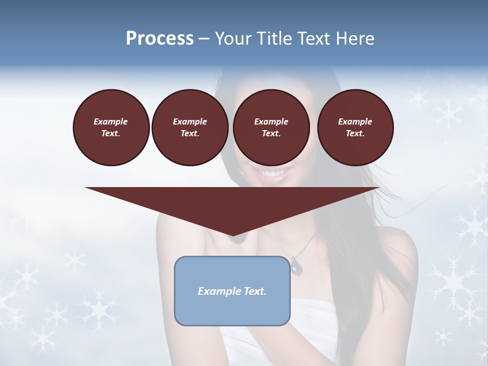 Laugh Woman New PowerPoint Template