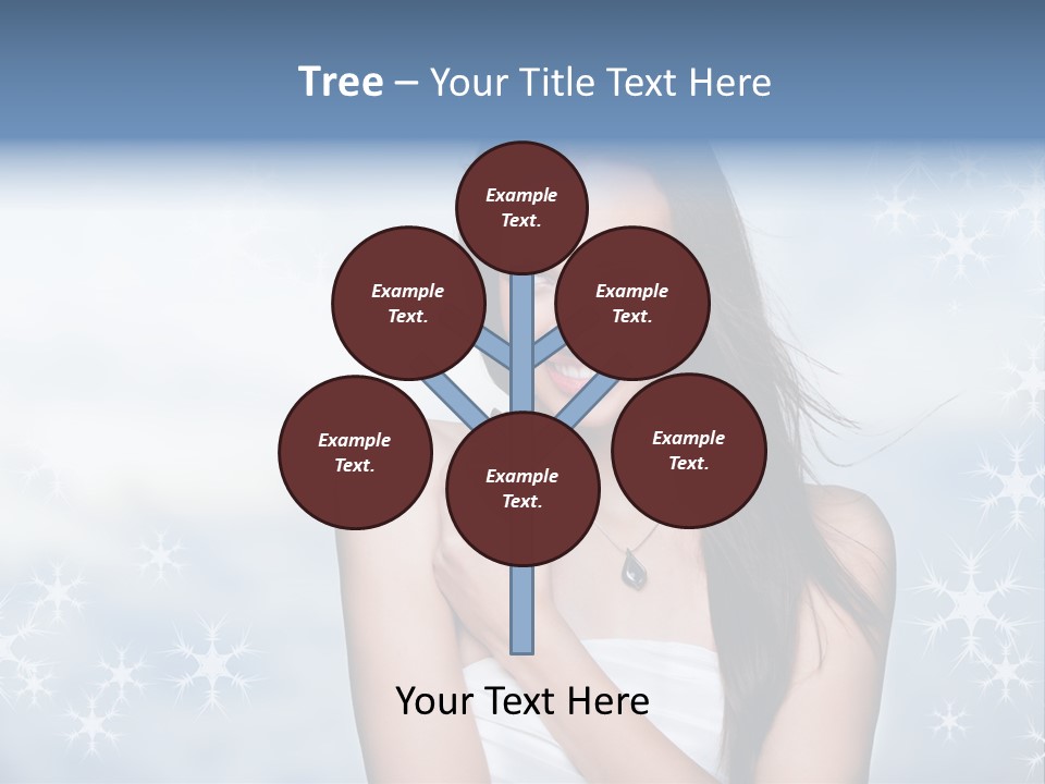 Laugh Woman New PowerPoint Template