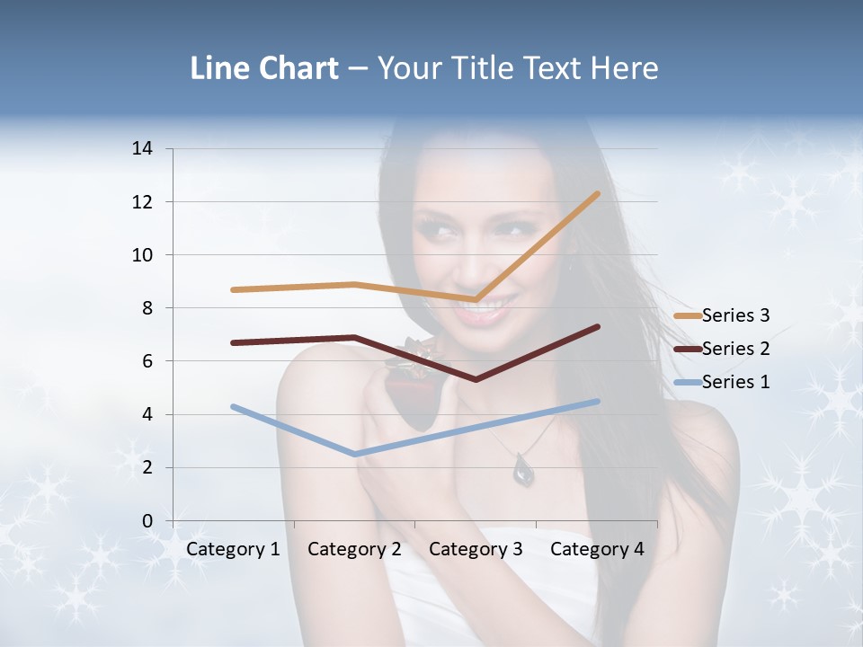 Laugh Woman New PowerPoint Template