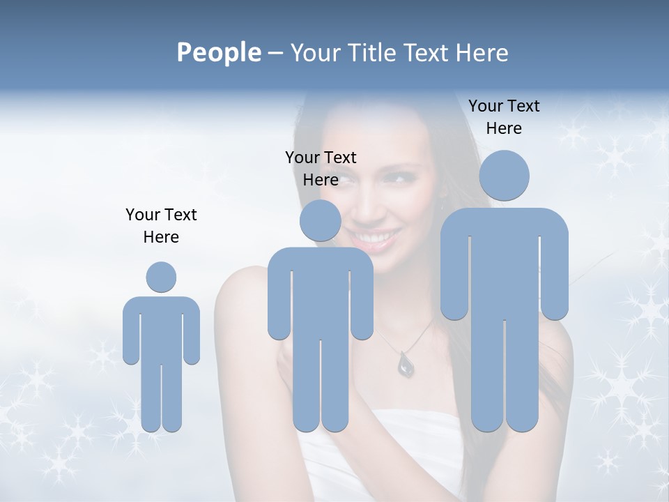 Laugh Woman New PowerPoint Template