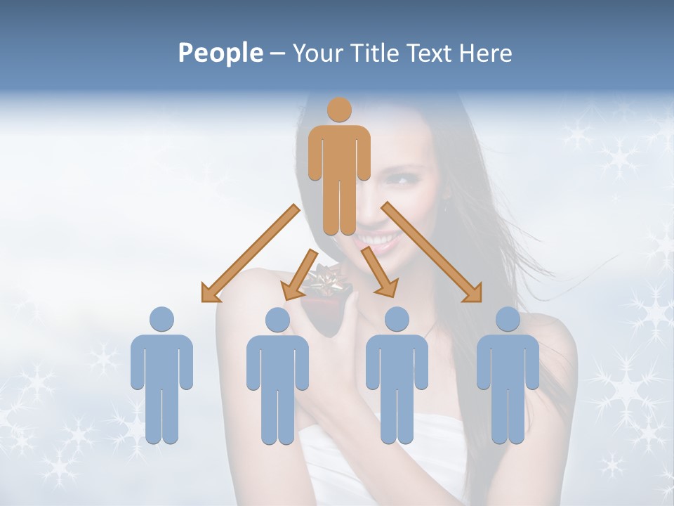 Laugh Woman New PowerPoint Template