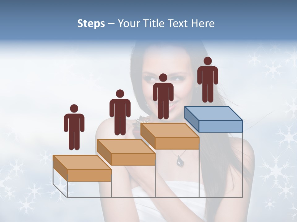 Laugh Woman New PowerPoint Template