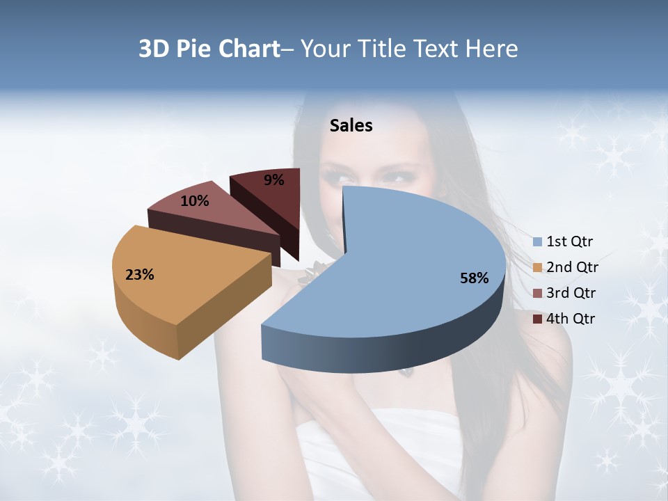 Laugh Woman New PowerPoint Template