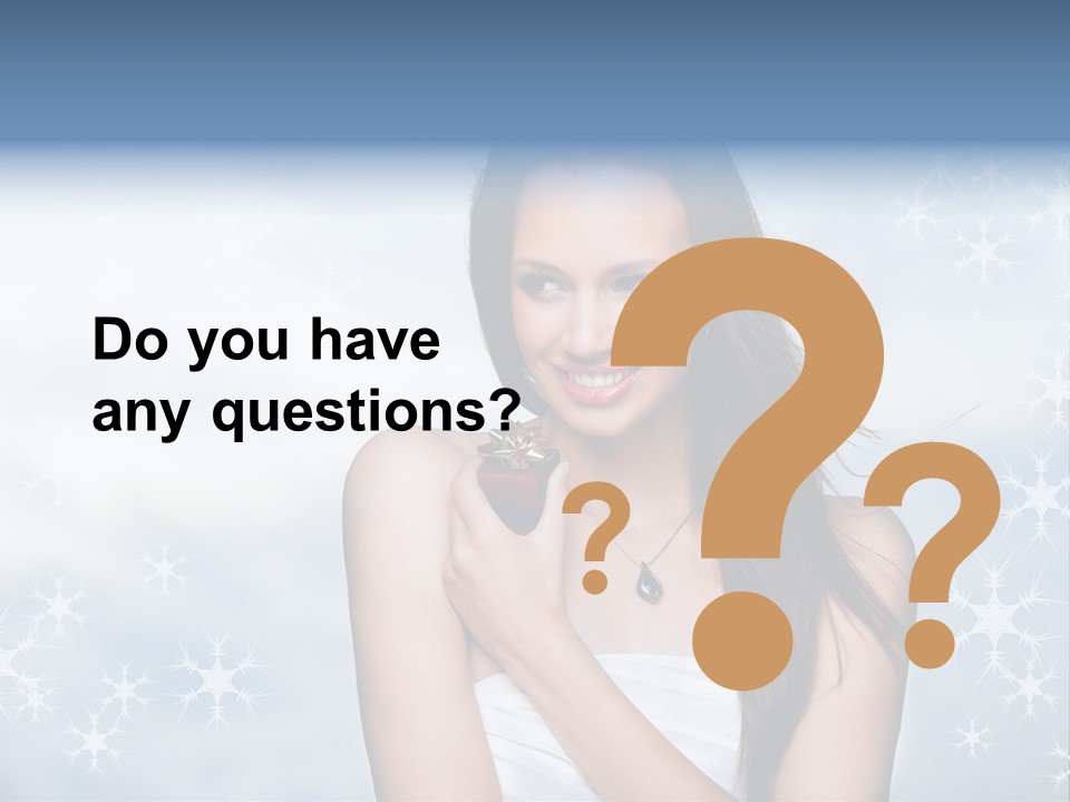 Laugh Woman New PowerPoint Template