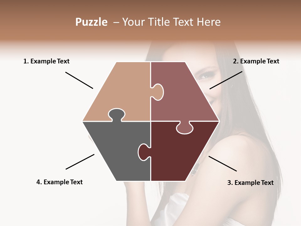 Wearing White Winter PowerPoint Template