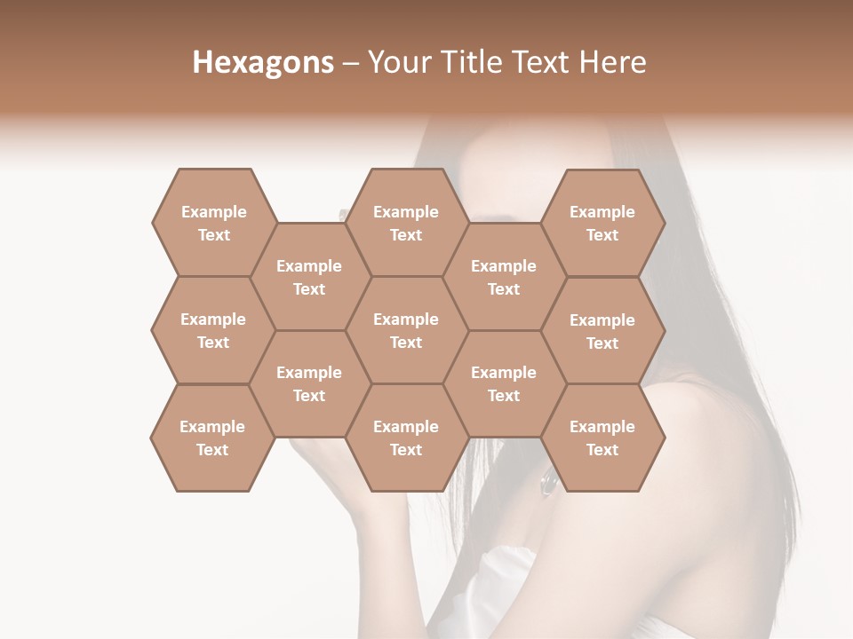 Wearing White Winter PowerPoint Template