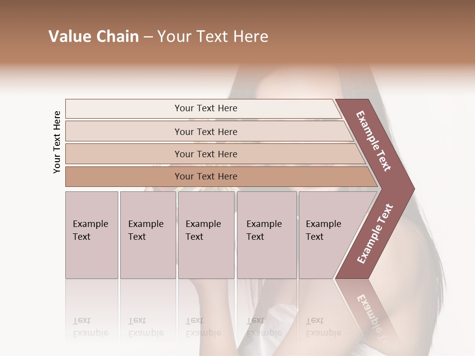Wearing White Winter PowerPoint Template