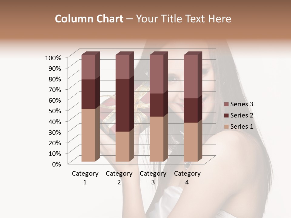 Wearing White Winter PowerPoint Template