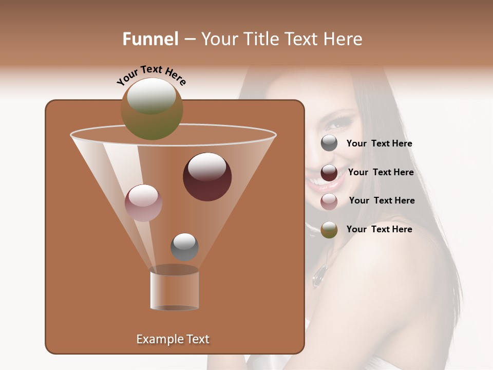 Wearing White Winter PowerPoint Template