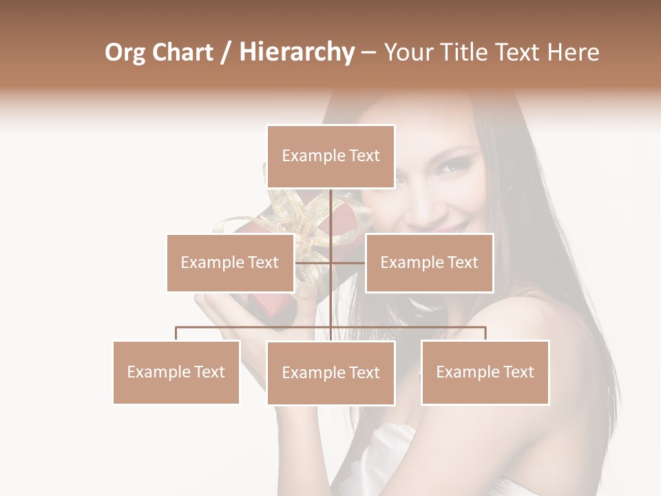 Wearing White Winter PowerPoint Template