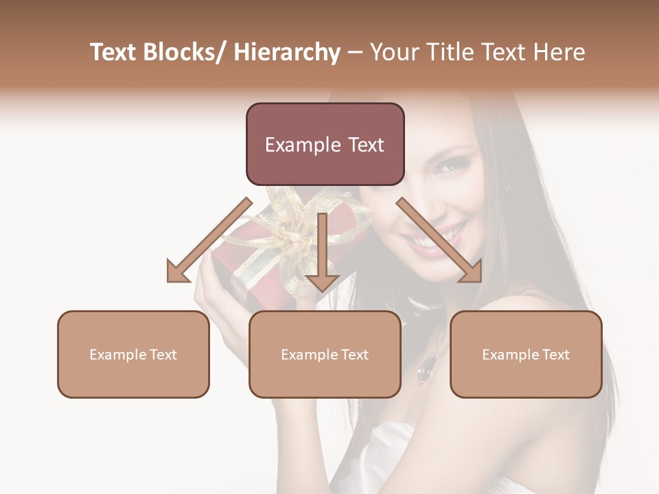 Wearing White Winter PowerPoint Template