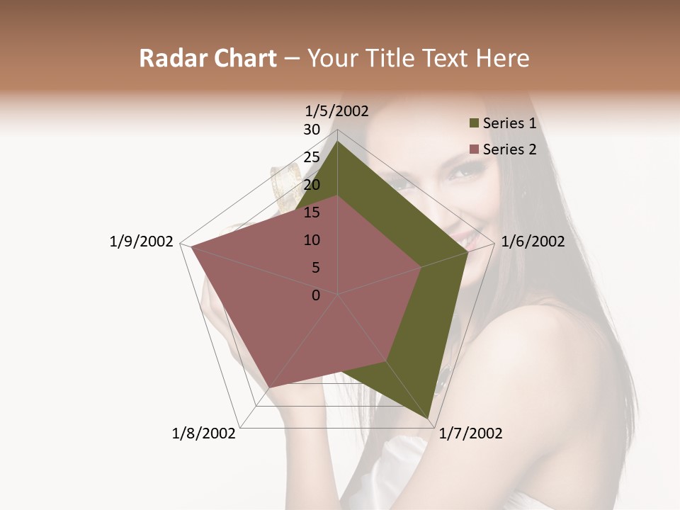 Wearing White Winter PowerPoint Template