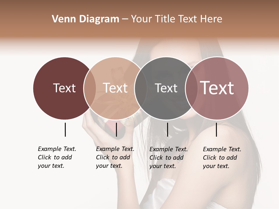 Wearing White Winter PowerPoint Template